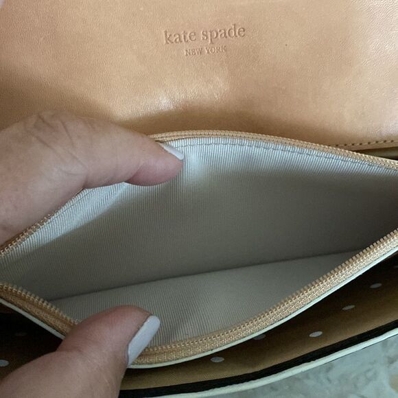 Kate Spade Black Patent BiFold Wallet - Picture 8 of 12